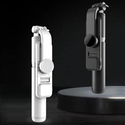Xiaomi Selfie Stick 1m مع بلوتوث لاسلكي LED ملء الضوء ترايبود ممتد مع مصراع التحكم عن بعد للهاتف المحمول Android IOS