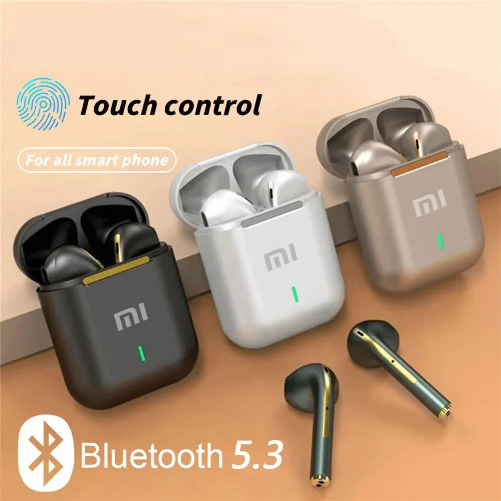سماعات أذن Xiaomi سماعة أذن لاسلكية حقيقية مع خاصية إلغاء الضوضاء تحديث بلوتوث 5.3 سماعة رأس عالية الدقة للموسيقى داخل الأذن بدون استخدام اليدين مع ميكروفون