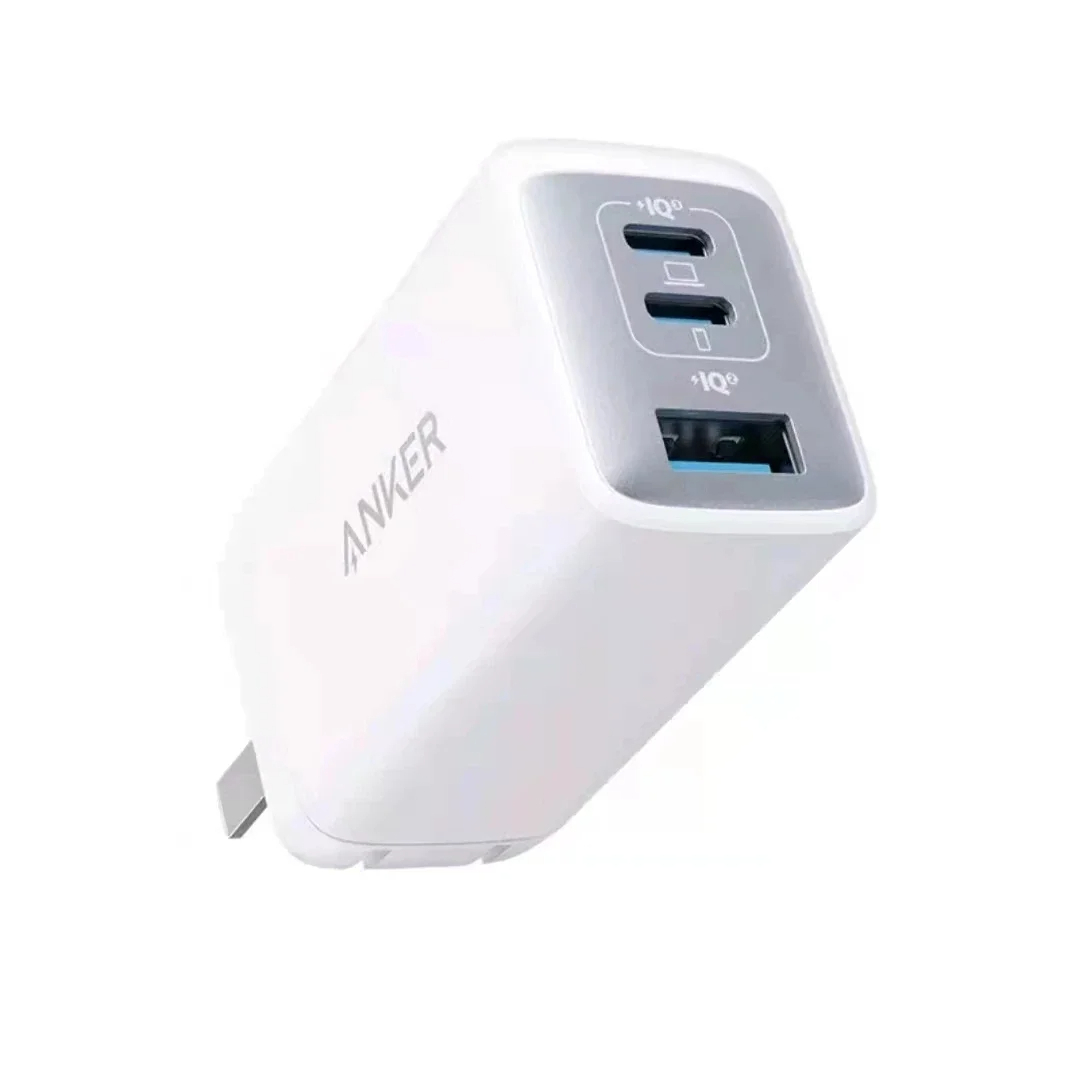Anker Nano II 65 واط ثلاثة ميناء شاحن 735 USB C غان سريع المدمجة طوي الجدار تهمة ل ماك بوك برو/الهواء باد آيفون 13 Mini